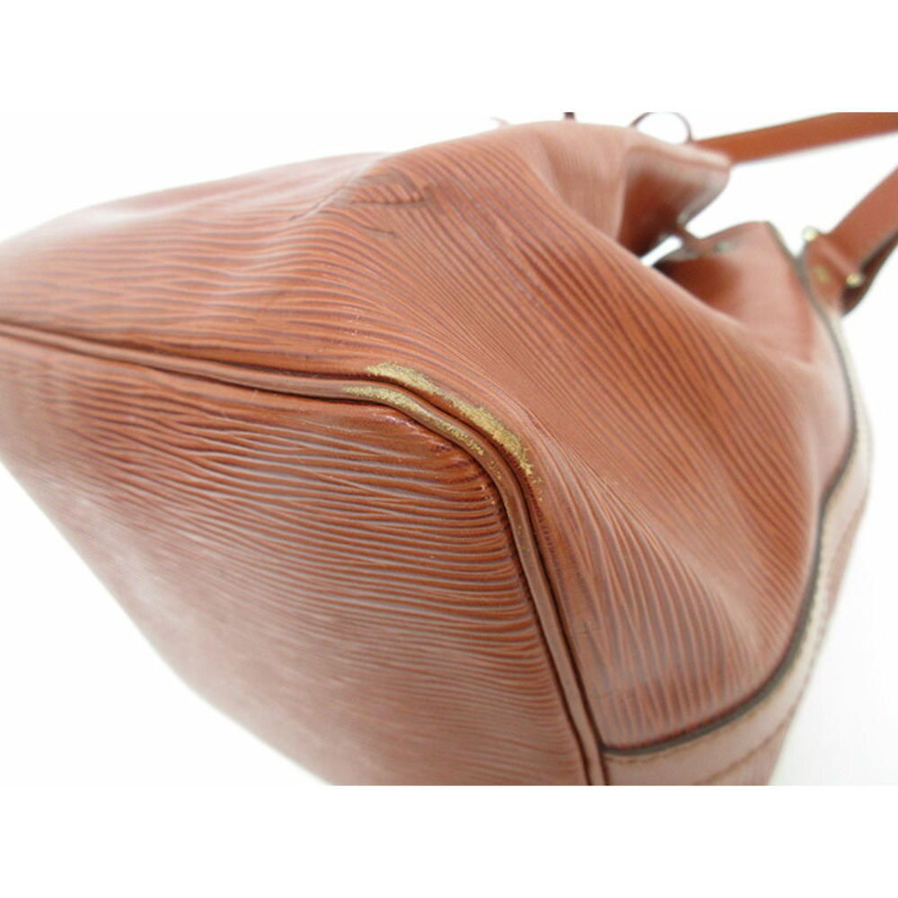LOUIS VUITTON Epi Petit Noe Drawstring Shoulder Bag Kenya Brown - Picture 5 of 11